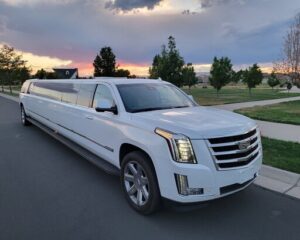 Stretch limo prom rental in Houston