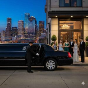 Professional prom transportation with licensed chauffeurs keeps students safe and on schedule.