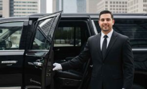 Abiding Limo professional chauffeur providing executive airport transfer to Hobby Airport Houston